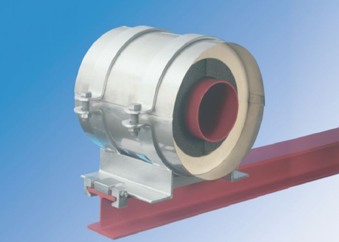 Pre-insulated pipe supports